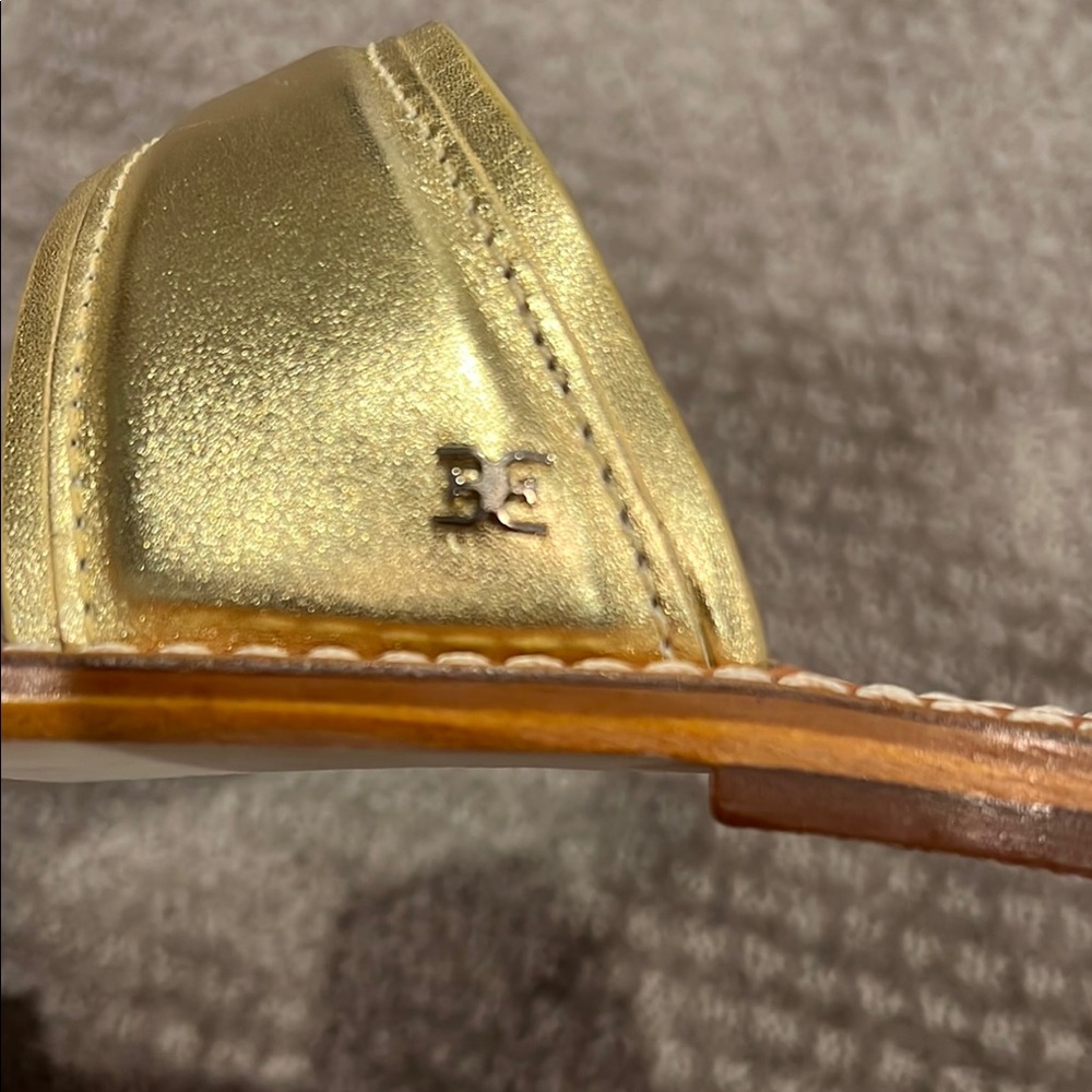Sam Edelman Gold Women's Sandals - Picture 4 of 8